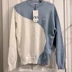 NWT Zara Men’s 100% Cotton Sweater